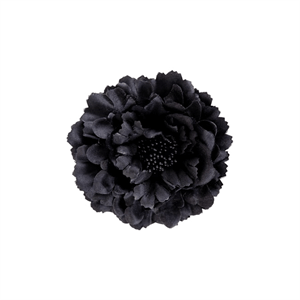 Black Colour Julita 2-in-1 Brooch Pin Flower
